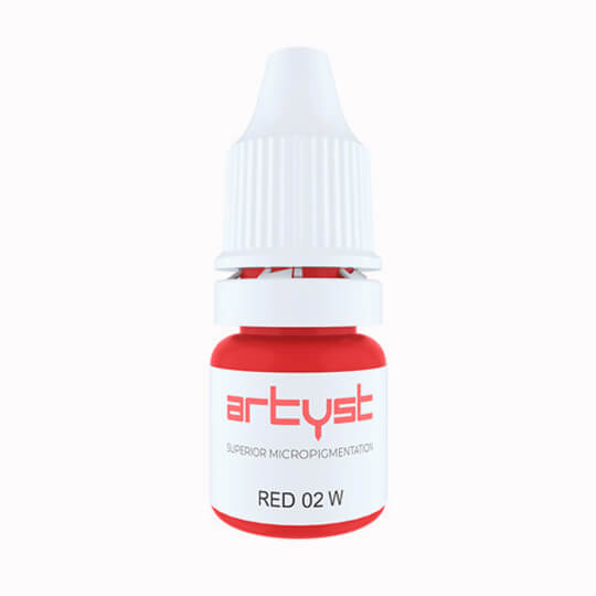 Artyst RED 02 W • pigment micropigmentare buze-1
